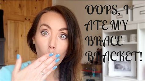 swallowed a metal brace bracket|swallow a braces bracket.